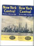 New York City Central 1954 Time Table