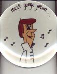 Meet George Jetson souvenir plate/plastic