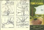 Pennsylvania Road Map 1949 FRANK ORBAN JR Stamp