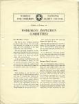 Workmen's Inspection Committees Nat. Safety Coun1920's