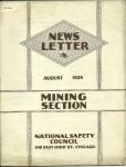 Mining Section,NationalSafetyCouncil NewsLetter 8/29