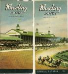 Wheeling Downs Racetrack Official ProgramAug 5,1950