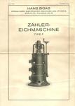 Hans Boas 1927 brochure in German Druckschrift 60a