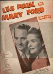Les Paul and Mary Ford Song Folio  1951