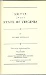 Notes on the State of Virginia by Thomas Jefferson1955