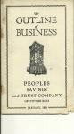 OUTLINE OF BUSINESS PAMPHLET,JAN 1928