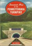 PENNSYLVANIA TURNPIKE SOUVENIR MAP,1941