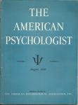 THE AMERICAN PSYCHOLOGIST JANUARY,1954