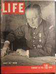 LIFE MAGAZINE FEB 20 ,1939 FRANCE'S #1 SOLDIER COVER