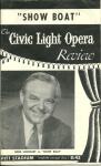 CIVIC LIGHT OPERA PROG."SHOW BOAT" 08/06-11,1951