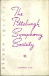 THE PITTSBURGH SYMPHONY SOCIETY JAN. 11-13, 1946