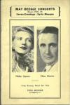 MAY BEEGLE CONCERTS PROGRAM MARCH 6,1936