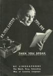 LINGUAPHONE, AS YOU LISTEN,YOU SEE,THE SPEAK 1935