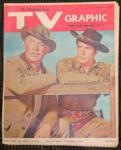 TV GRAPHIC, PGH PRESS DEC. 15,1957 WAGON TRAIN