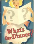 What's for Dinner Recipe Book