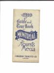 1930 Montreal Guidebook/Canadian Transfer Co.