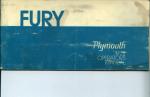 Owner's Manual, 1972 Plymouth Fury