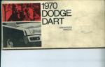 Owner's Manual, 1970 Dodge Dart