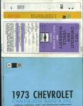 Owner's Manual, 1973 Chevrolet