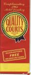 Quality Courts Motel Directory, 1961