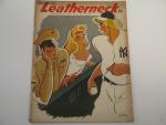 Leatherneck Magazine June 1946-Marine&Baseball Cover