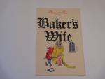 Baker's Wife Restaurant- St. Charles, IL.- Vintage Menu