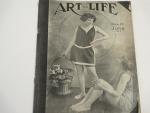 Art and Life Magazine- June 1924 #105-Vintage Magazine