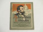Abraham Lincoln Booklet-1923- Presented by Hancock Ins