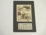 Vintage Photo Couple at Niagra Falls 1935 with calendar