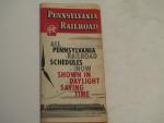 Pennsylvania Railroad Schedules- 6/30/1957