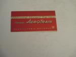 Pennsy Aerotrain Pittsburgh-NYC- Like Ridin' Air1/56