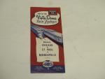 Burlington Train Route- Twin Zephyrs-Timetable 1950