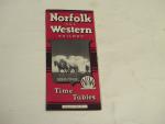 Norfolk and Western Railway- 1943-Public Time Tables
