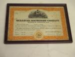 Sullivan Machiney- Twenty Year Service Award 1936