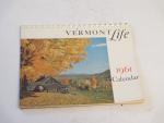 Wall Calendar- 1961- Scenes of Vermont Life