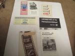 Pa. Railroad and other pamphlets Lot of 7 1950's