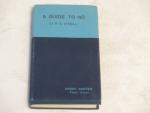 Guide to No Theatre- P.G. O'Neill- 1953