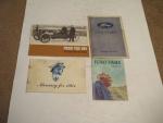 Ford Motors- Promotional Literature- lot of 4