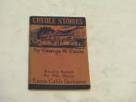 Creole Stories- 1936- George W. Cable-Paperback
