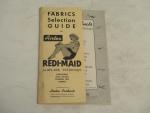 Redi-Maid Airplane Interiors- 1963 Catalog and Samples