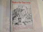 Rules for Success 1921- Compiled by Nat. Cash Register