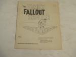 Family Fallout Shelter 6/1959- Civil Defense Booklet