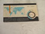 Time Zone Dial-O-Map Time of Day Aid-Paper Item