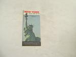 New York Visitors Guide & Map-Mayor John Lindsay 1966