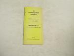 Pittsburgh & Lake Erie Railroad- Timetable 1980