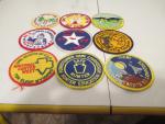Boy/Girl Scout Patches 1970's Mixed Lot of 9