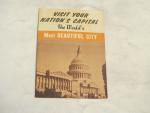 Washington D. C.- Visit Nation's Capital Booklet 1950's