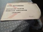 TWA Airlines- Timetable and Ticketing Envelope