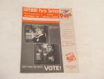 Napa Parts & Pups Magazine 10/1960 Cast Your Vote