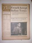 PM Daily Vol 1 # 5 June 25 1940 France Italy Peace